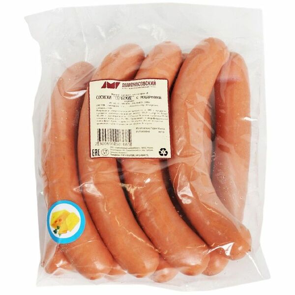 Сосиски Ломоносовский МК Сербские мясные категории А, вес