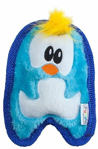 Игрушка OH Invinc Mini Пингвин с пищалкой без наполнителя для собак 17 см