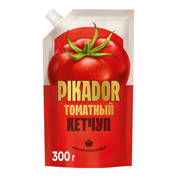 Томатный кетчуп PIKADOR классический, 300г