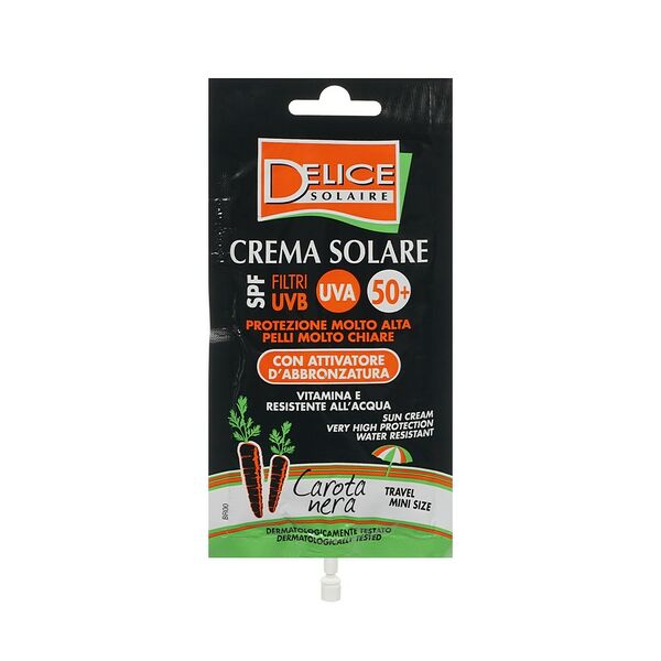Крем солнцезащитный Delice Черная морковь SPF 50