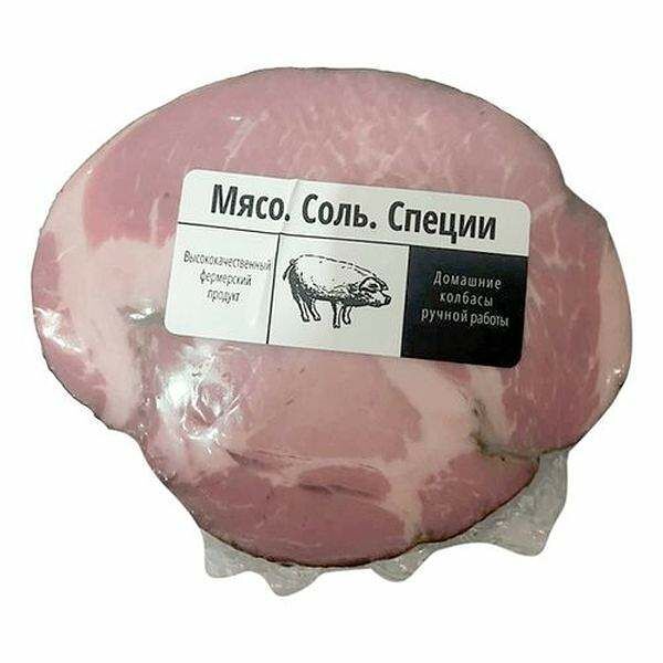 Карбонад Мясо.Соль.Специи к/в вес.