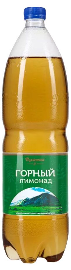 

Напиток Волжанка Горный лимонад среднегазированный