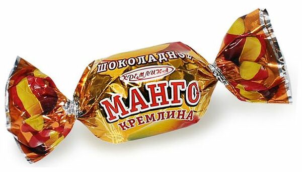Конфеты Кремлина из цукатов манго в шоколаде, вес