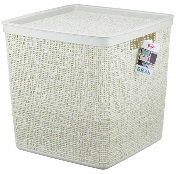 Коробка Idea Бязь с крышкой 28х28х28 cм