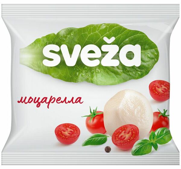 Сыр Савушкин Моцарелла Sveza мягкий 45% 250 г 1 шт.