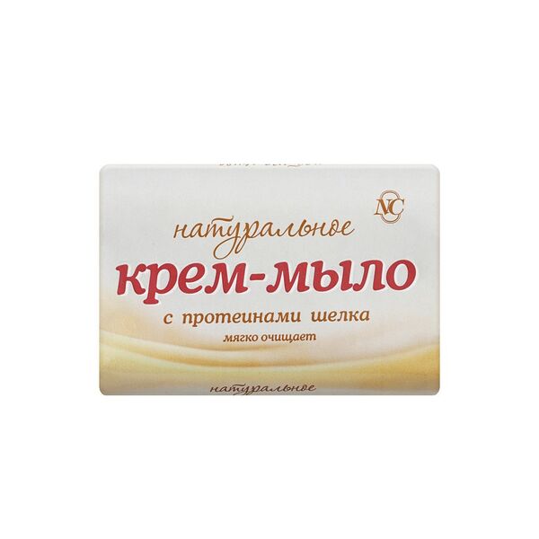 Мыло-крем Невская косметика Натуральное с протеинами шелка 90 г
