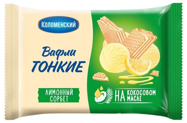 

Вафли Коломенский тонкие Лимонный сорбет 100 г