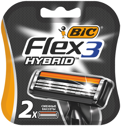 

Кассеты для бритья Bic Аlex 3 Hybrid 2 шт