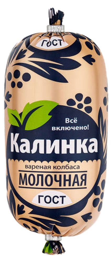 

Колбаса вареная Калинка Молочная 400 г
