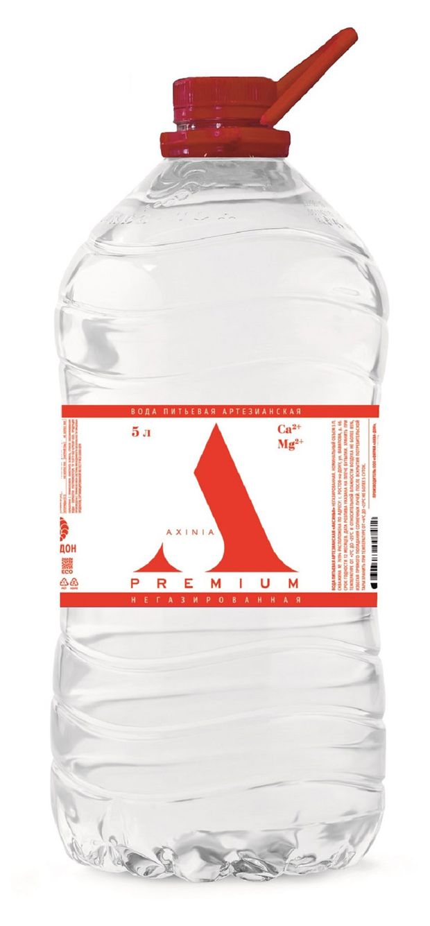 

Вода питьевая Аксинья артезианская негазированная ТМ A-Premium (А-Премиум)