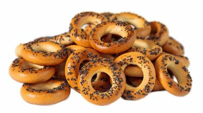 Мини-сушки Семейка Озби с маком, вес