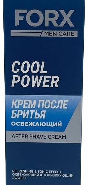 Крем для бритья Forx Men Care Cool Power Освежающий, 50 мл