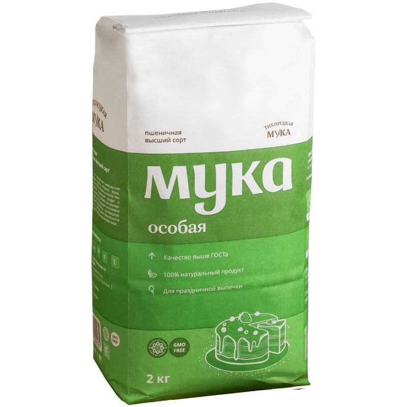 

Мука Тихорецкая особая 2 кг