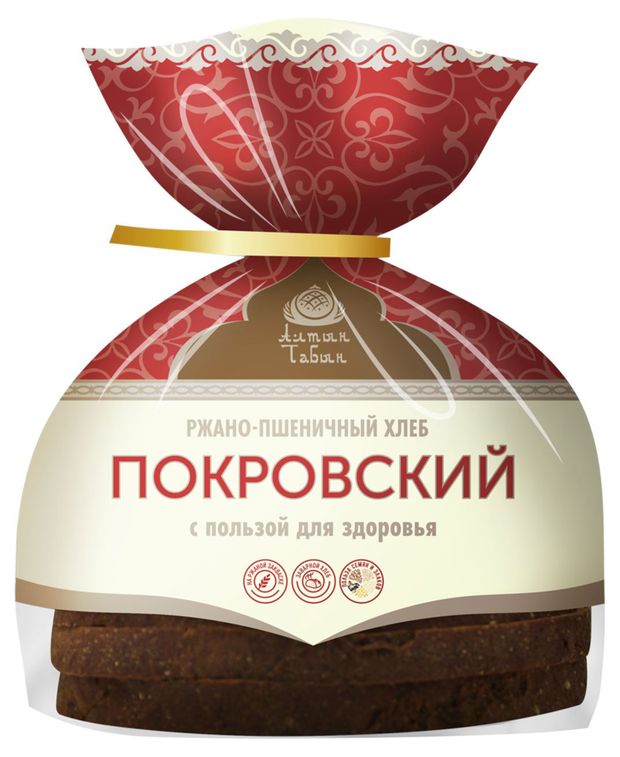 

Хлеб Челны хлеб Покровский ржано-пшеничный, в нарезке