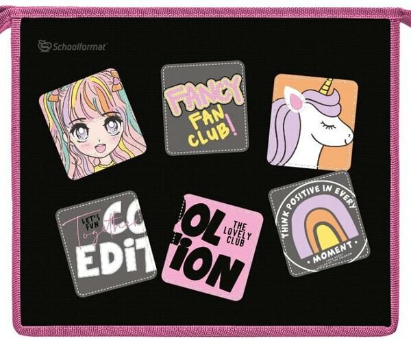 Папка для тетрадей Schoolformat Комикс Аниме 23.5*19*5см