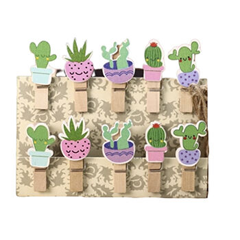 Набор прищепок iLikeGift Кактус, Россия