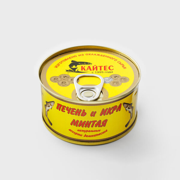 Печень и икра минтая Кайтес