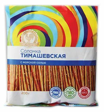 Соломка Кондитерский комбинат Кубань Тимашевская соленая, 200г