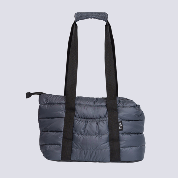 Сумка-переноска для кошек и собак мелких пород Дутик, 46х25х23 см, серый