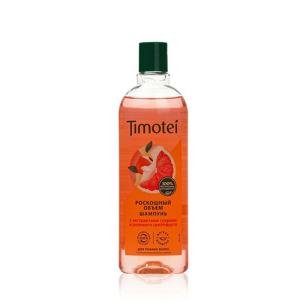 Шампунь для волос Timotei Роскошный объем, 400 мл
