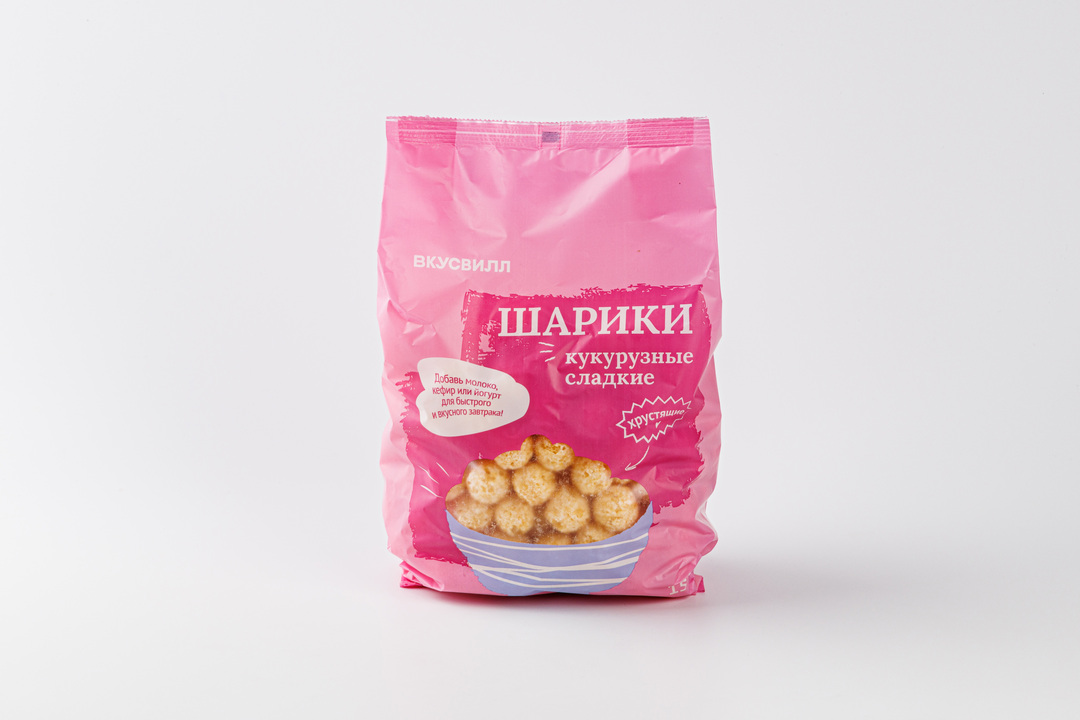 

Шарики кукурузные сладкие ВкусВилл