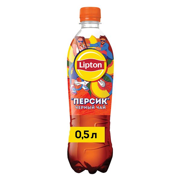 Чай Lipton Персик 0.5 л