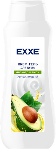 

Крем-гель для душа Exxe Авокадо и пион увлажняющий 400 мл