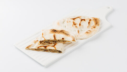 Лепешка с картофелем и грибами (постная), 2 шт