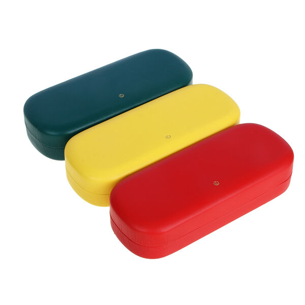 Футляр для очков, пу, 16,2х6,7х3,7см, 3 цвета в ассортименте, вг22-05, 1 шт