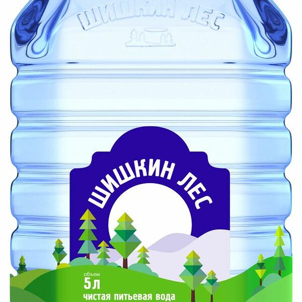 Вода питьевая негазированная Шишкин Лес, 5 л