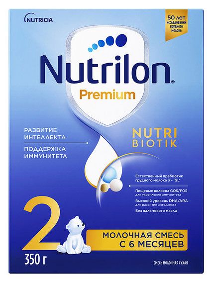 

Смесь молочная Nutrilon Premium 2 с 6 месяцев 350 г