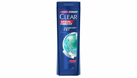 Шампунь Clear Men Активспорт, 2 в 1, против перхоти, 400 мл