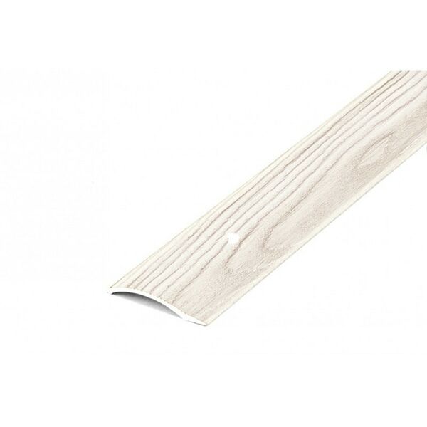 Порог декоративный, 0.9 м, В4, 41 мм, дуб беленый № 087