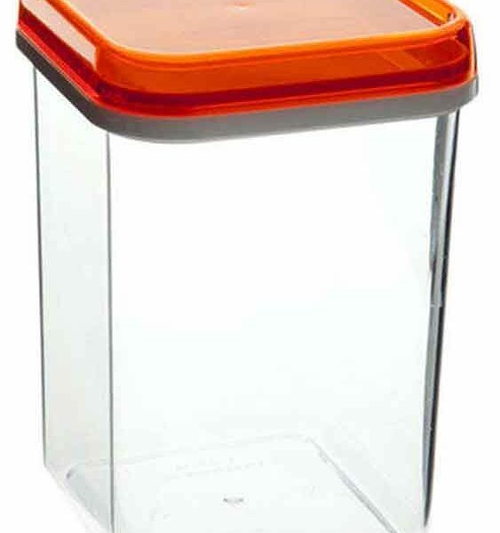 Банка для сыпучих продуктов Полимербыт 1.2 л