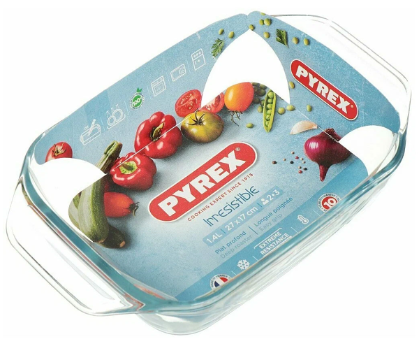 Форма для запекания Pyrex Irresistible, размер 27х17 см