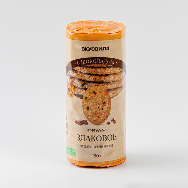 Печенье злаковое с шоколадом 150 г