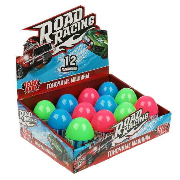 Игрушка Технопарк гоночная машина 6.5см, 1 шт, в ассортименте