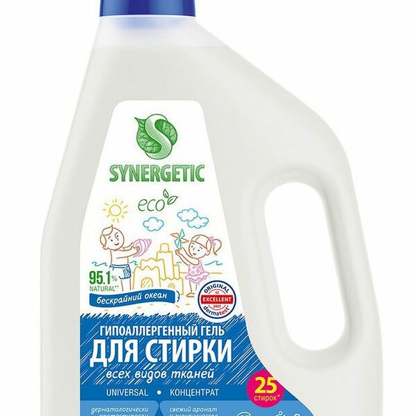 Гель для стирки Synergetic Universal Бескрайний океан