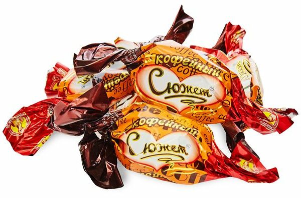 Конфеты глазированные Славянка Кофейный сюжет, вес