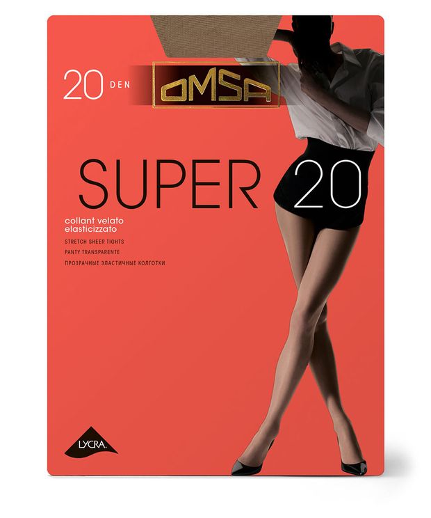

Колготки женские OMSA Super 20, 20 den caramello 4