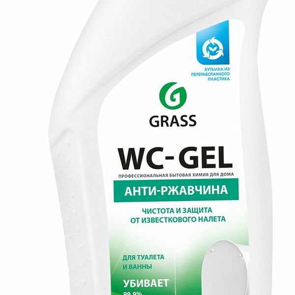 Средство для чистки сантехники Grass WC-Gel 750 мл