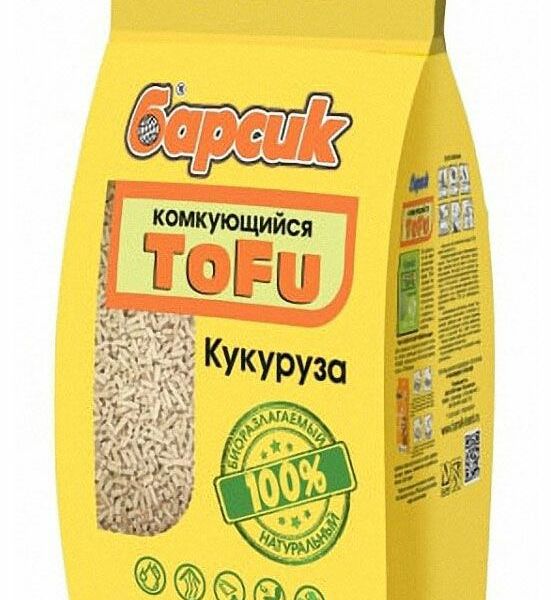 Наполнитель TOFU Кукурузный, 2300 г