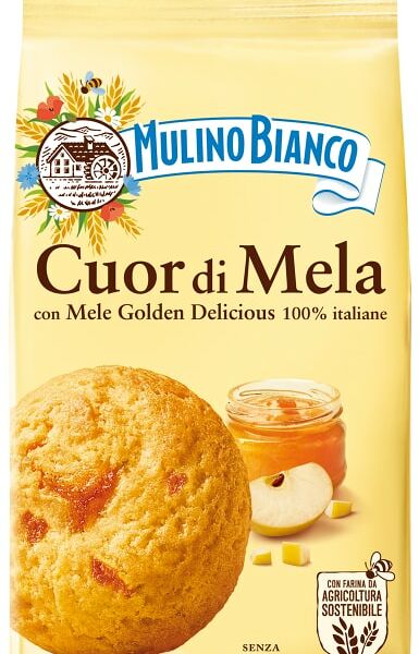 Печенье сдобное Mulino Bianco Песочное Cuor di mela 250г