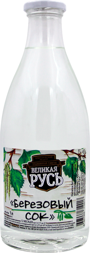 

Напиток Великая Русь сок березовый 1 л