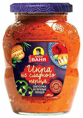 Закусочка Дядя Ваня Икра из сладкого перца