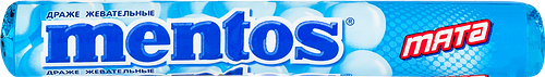Драже жевательное MENTOS со вкусом мяты, 37.5 г