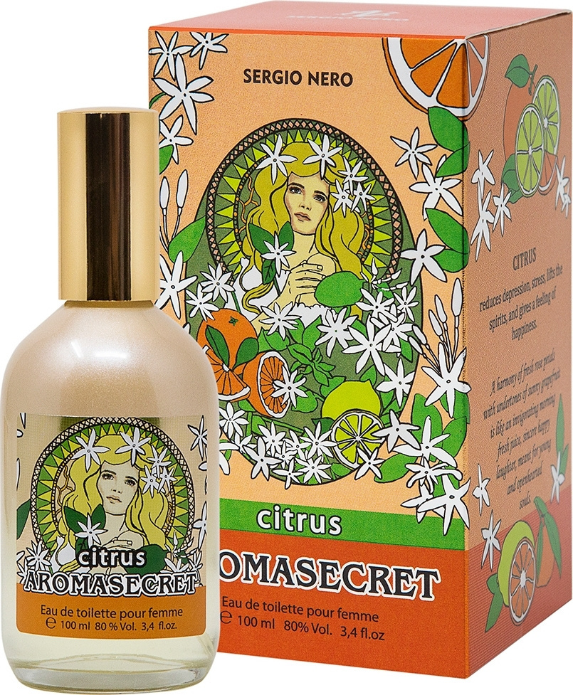 

Туалетная вода женская Sergio Nero Aromasecret Citrus 100 мл