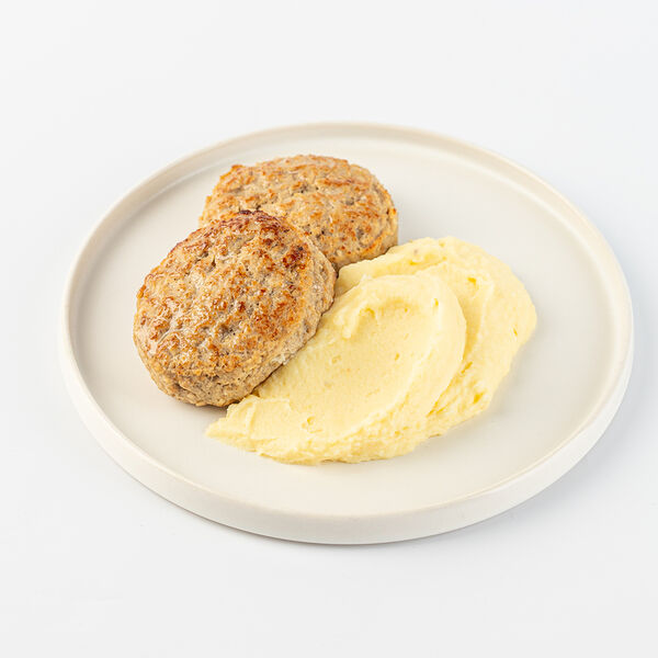 Котлеты Домашние с картофельным пюре