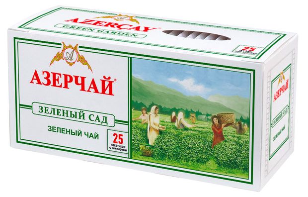 

Чай зеленый Азерчай пакетированный 25 шт 50 г