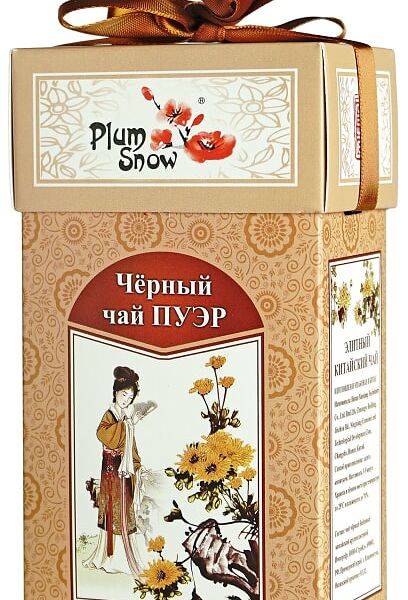 Чай черный Plum Snow Пуэр 100г